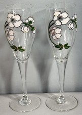 Set of 2 Perrier Jouet Champagne Flutes 7.5