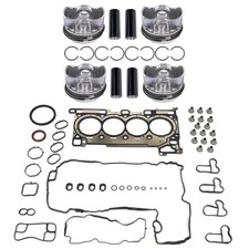 For 18-24 Jeep Grand Cherokee Wrangler 2.0T 4Pcs Piston Kit & Head Gasket Kit picture