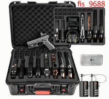 Multi-Handgun TSA Case, Waterproof Hard Shell for Pistols & Mags, Glock & SIG SW picture
