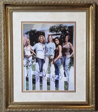 Desperate Housewives Cast Signed 11x14 Photo Framed GA LOA Eva Longoria +4 picture