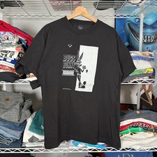 VTG 1991 Warner Bros Bugs Bunny Working Personnel Graphic T Shirt EARLY DRY ROT picture