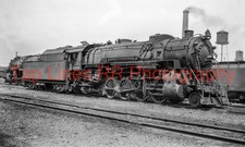 Pittsburgh & West Virginia #1052 H-7 2-8-2  Brewster OH circa 1950 New 5x8 Photo picture