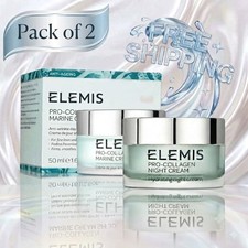 ELEMIS Pro-Collagen Night Cream | 2 Pack 1.6 fl oz / 50ml | Brand New picture