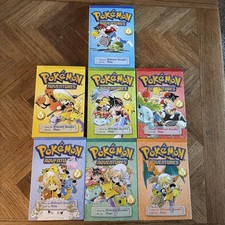 “Pokemon Adventures” Manga Lot Vol. 1-7  Trade Paperback Set picture