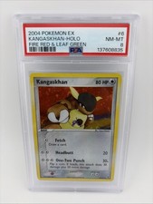 2004 Pokemon Ex Kangaskhan Holo Fire Red & Leaf Green #6 PSA 8 picture