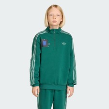 adidas kids ADIDAS MINECRAFT LOOSE HALFZIP CREW Sweatshirt picture