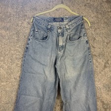 Vintage Lee Pipes Wide Leg Bagy Rap Pocket Style Carpenter Jeans Y2K Size M/8 picture