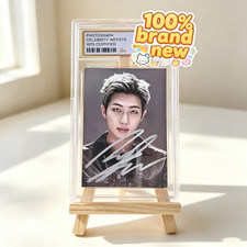 BTS RM Nam-joon Kim 3 inch Autographed Official photocard Gift Collectible Merch picture