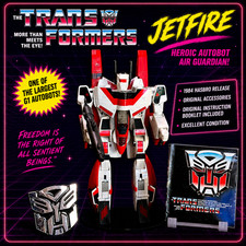 G1 1985 JETFIRE • 100% COMPLETE • VINTAGE G1 TRANSFORMERS picture