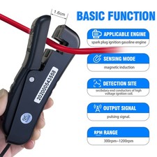 Inductive Tach Signal Pickup Clamp for Auto Multimeter Engine RPM Tester Tool picture