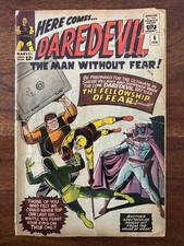 Daredevil #6 - Key: 1st App Mr. Fear - Marvel Comics 1965 - Lower Grade picture