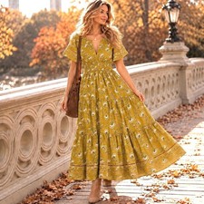 Anthropologie Meadow Rhodes 1X Maxi Dress Cottagecore Boho Chic Coquette Prairie picture