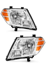 for 2009-2021 Nissan Frontier 4door Headlights Chrome Pair picture