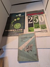 Homelite Vintage 1950s 250 Engine, Pumps Manual, and 20DP3 Diaphragm Pump Lot picture