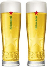Heineken Signature Beer Glasses - Set of 2 picture