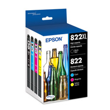 Epson 822XL T822XL-BCS Ink Combo Pack Black Color  picture