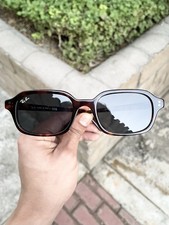 New Ray Ban Zuri RB4455 4455 Havana Tortoise Brown Gray Poly Lens Size 52/19 picture