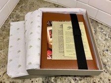 LEVENGER Pebbled Leather Journal Cover Notebook Belt and Ruled Freeleaf Note Pad picture