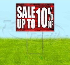 SALE UP TO 10% OFF 18x24 Yard Sign WITH STAKE Corrugated Bandit USA DISCOUNT picture