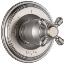 Delta T11897-SSLHP Cassidy 3-Setting 2-Port Diverter Trim SS picture
