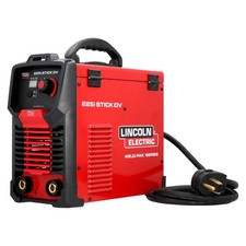 Lincoln Electric Weld-Pak 225i Stick/TIG Welder, Dual Voltage 120/230V, 225 Amp picture