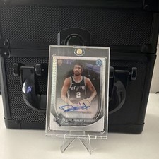 2024-25 Topps Bowman Chrome U Dylan Harper #2 RC Auto San Antonio Spurs picture