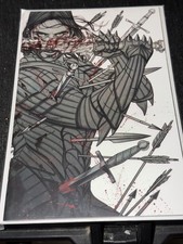 BRZRKR POETRY OF MADNESS #1 FRISON SDCC VIRGIN VARIANT Limited to 400 w COA NM picture