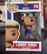 Funko Pop Football: LAMINE YAMAL #74 (FC Barcelona, Spain) w/Protector picture