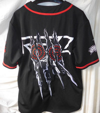 REZZ Jersey Large “Nightmare On Rezz St” Red Rocks Exc. Stitched EDM Jersey picture