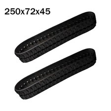 2 Rubber Tracks 250x72x45 For Bobcat 220 Excavator 2507245 picture