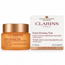 Clarins Extra-Firming Nuit Wrinkle Control Regenerating Night Cream 50ml/1.6oz. picture