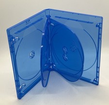 2 PCS NEW 15MM Blu-Ray 6-Disc Case With BluRay Logo, BL1506 picture