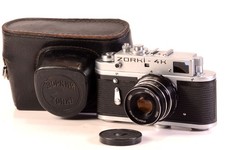 Zorki 4k Serviced CLA USSR Leica Film 35mm Camera Industar 61L/D f:2.8 52mm Lens picture