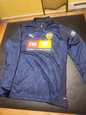 PUMA Valencia CF Long Sleeve 1/4 Zip Training Jersey Blue  M Technical Staff picture
