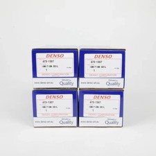 4PCS 673-1307 DENSO 90919-02262 Ignition Coils For 2001-2008 Rav4 2.4L L4 New picture