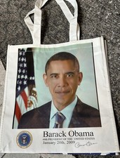 Obama 2009 Inauguration Tote Bag 44th President Barack  Michelle Dance New Rare picture