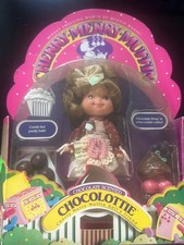 RARE VINTAGE 1988 MATTEL CHERRY MERRY MUFFIN CHOCOLOTTIE DOLL NEW ON CARD #2027 picture