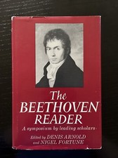 The Beethoven Reader (1971) by Arnold and Fortune Hardcover With Dust Jacket picture