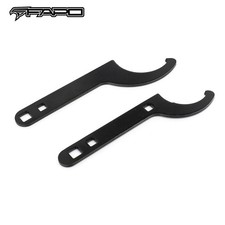 FAPO Universal Coilover Wrench Spanner Adjustment tool 2 PCS Black Aftermarket picture