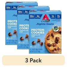Atkins Soft and Chewy Chocolate Chip Protein Cookie, Keto Friendly, High Protein picture