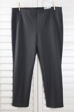 CHICO'S NWT $118 Gray So Slimming 360 Juliet Ponte Pants Size 4 US 20 R picture
