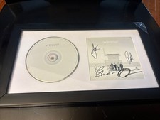 WEEZER HAND SIGNED AUTOGRAPHED CD Matted Framed BY ALL 4 RARE WITH C.O.A. Rock picture