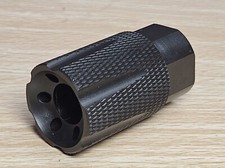 MINI Linear Recoil Comp Front Vent Muzzle Brake for .22 Taurus TX22 Gen 2 Pistol picture