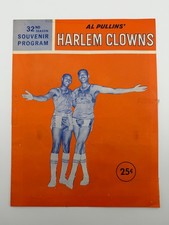 Vintage Al Pullins Harlem Clowns 32nd Souvenir Program 1966-1967 Comedy picture