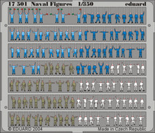 EDUARD 1/350 Ship- Navy Figures Painted  EDU17501-NEW picture
