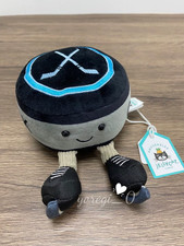 Jellycat Amuseables Sports Ice Hockey Puck Plush Soft Toy Gift Doll NWT picture