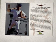 1996 Nolan Ryan Texas Rangers Classic Wisions Redemption Card picture