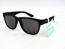 goodr BFG Hooked on Onyx Polarized Sunglasses, Matte Black / Black 55mm #AE82 picture