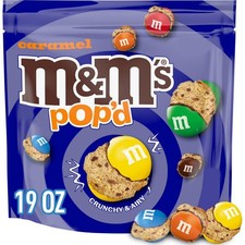 M&M'S Pop'd Caramel Chocolate Crunchy Candy, 19 oz. picture