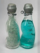 Pier 1 Oceans Bath Foam and Salts In Curvy Glass Bottles Body Discontinued Small picture